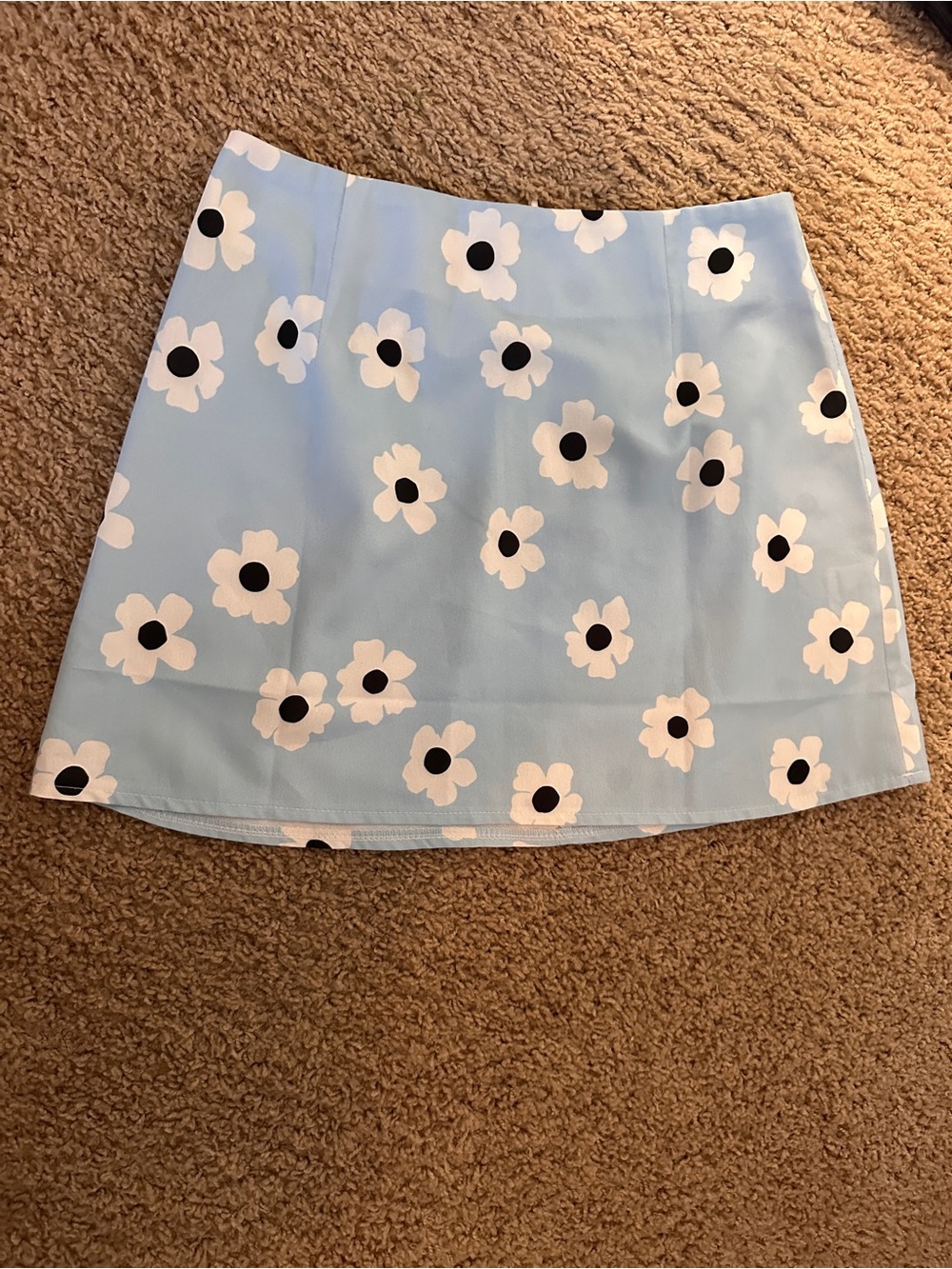 princess polly floral mini skirt